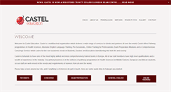 Desktop Screenshot of casteleducation.com